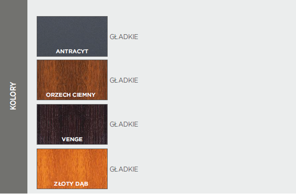 kolory nc 6 - Drzwi Perfect 68X – Delta